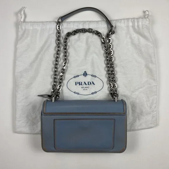 Prada Aged Lock Bag - Picture 3 of 15
